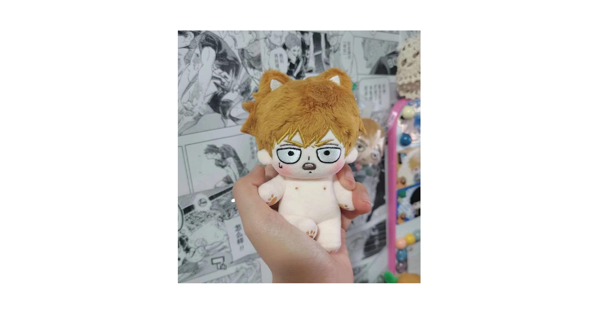 新品 モブサイコ100 霊幻新隆 ビッグ お座りぬいぐるみ 中国限定 モブサイコ100 霊幻新隆 ぬいぐるみ 中国限定 正規品 - メルカリ